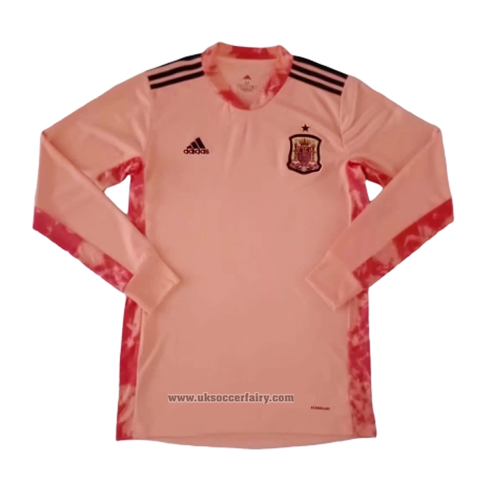 Spain Home Shirt Goalkeeper Shirt Long Sleeve 2020